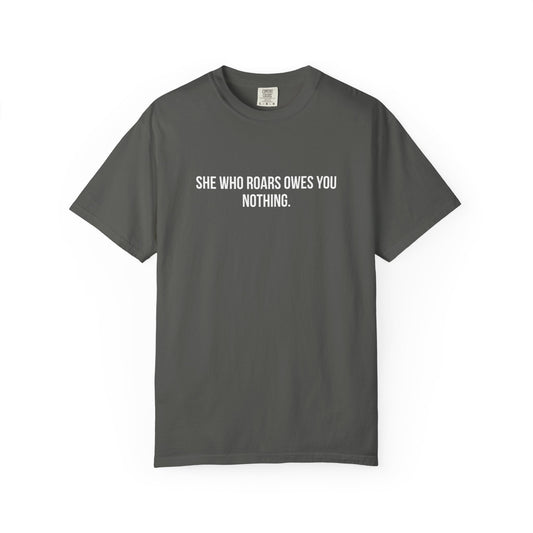 She Who Roars Tee | Thread & Thorn
